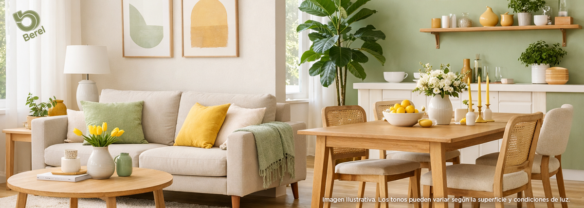 Berel_Colores Para Primavera_Sala y Comedor_
