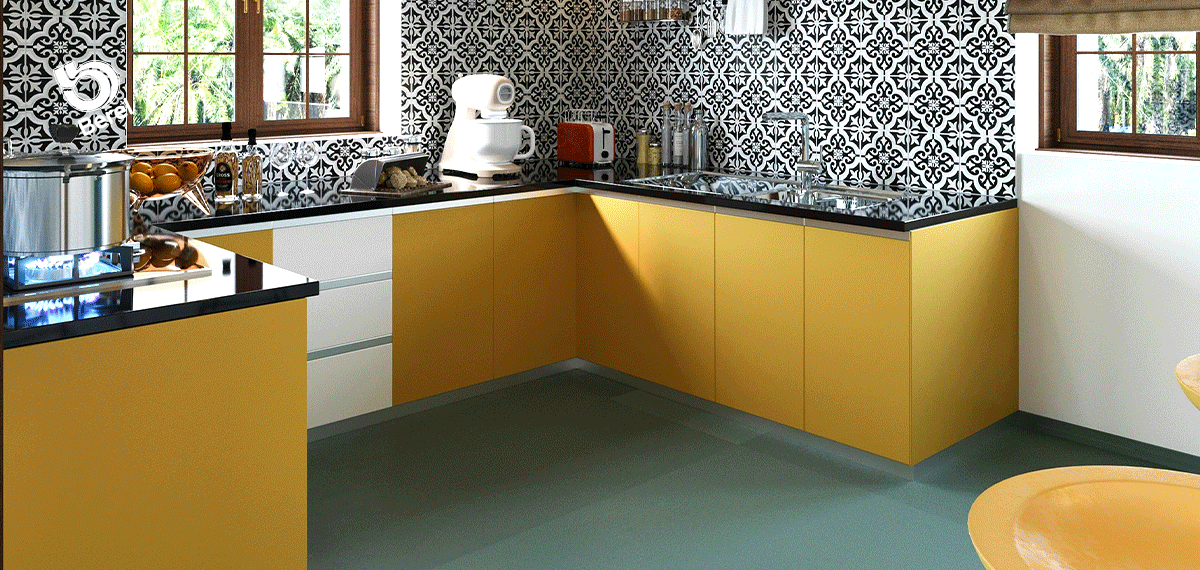Interiores Amarillos Cocina Berel