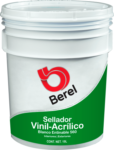 cubeta berel sellador vinil acrilico 560