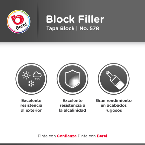 beneficios block filler berel
