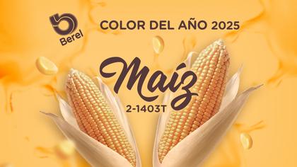 color berel 2025 amarillo maiz con elote