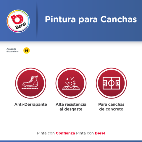 beneficios pintura para canchas pinturas berel