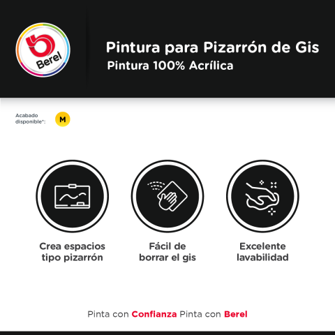 beneficios pintura para pizarron de gis pinturas berel