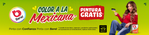 promocion color a la mexicana thalia pinturas berel