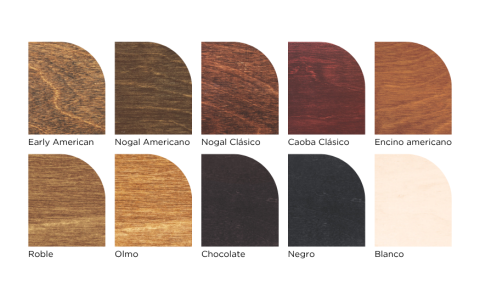 colores maderas manchas al aceite pinturas berel