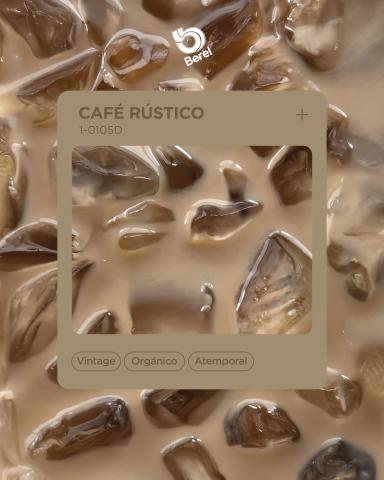 color cafe rustico con hielos de cafe helado pinturas berel