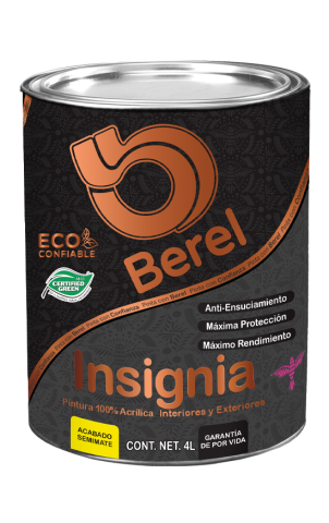 galon pintura 100 acryl insignia pinturas berel