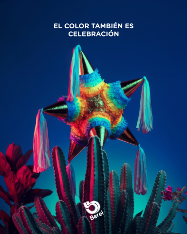 colores piñatas pinturas berel