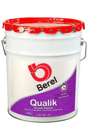 cubeta qualik secado rapido pinturas berel