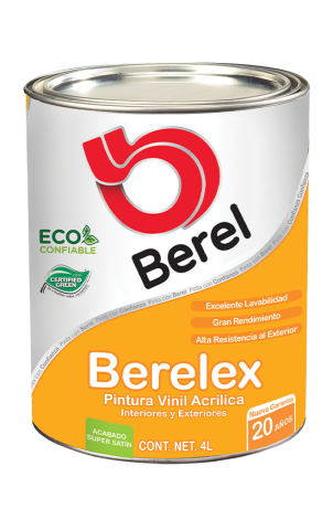 galon pintura berelex super satin pinturas berel 20 años