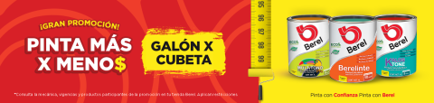promo pinta mas x menos pinturas berel pre navidad 2026